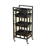 The Rolling Beauty Salon Trolley Cart Verwendung Abnehmbare Design, leicht zu montieren, in wenigen Minuten einrichten.