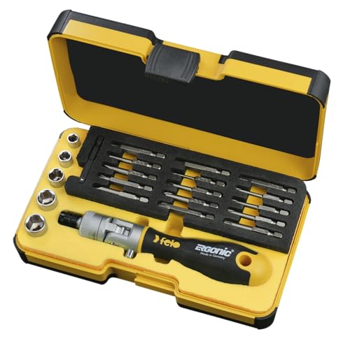 Felo XL Strongbox Ergonomic K 22 Pieces | SL/PH/PZ/TORX/HEX/ND