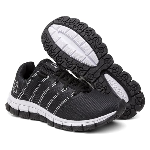 Tênis Masculino Para Academia e Caminhada Confortavel - Preto/39