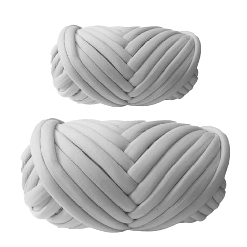 Hilo de tejido de brazo de 1000g grueso y suave lavable en lavadora 8