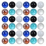 Billes de verre en vrac : fabriquées en verre, ces billes colorées en vrac conservent leur éclat et leur brillance pour une utilisation , que ce soit pour la collection, les loisirs créatifs, le remplissage de vases pour aquarium ou la décoration d’aquarium
