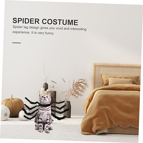 Disfraz de Araña para perros y gatos Halloween miniatura 6