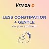 Vitron-C Iron Supplement for Women with Vitamin C, for Red Blood Cell Production & Immune Support, 60 Count