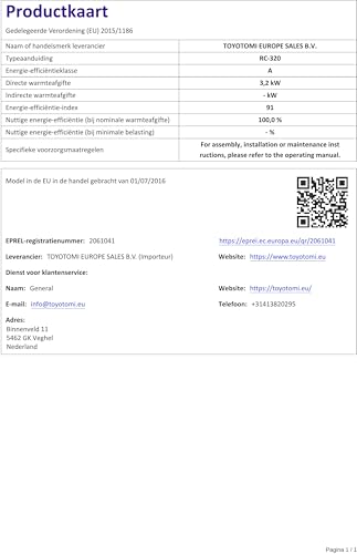 Zibro RC-320 Petroleumofen Schwarz