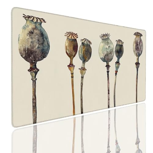 Grand tapis de souris gaming XL 1000x400mm imperméable et antidérapant design Ink