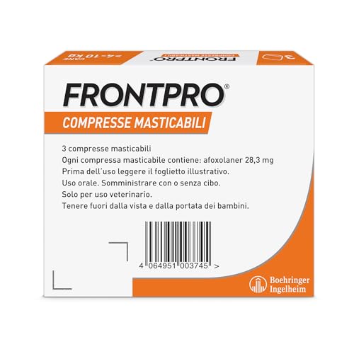 Frontpro 28,3 Mg Per Cani 4-10 Kg, 3 Compresse Masticabili - 2