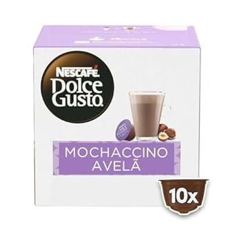 Dolce Gusto Mochaccino Em Cápsula Avelã Nescafé Caixa 170G 10 Unidades
