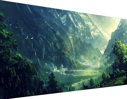 Diamond Painting Arbre 60x120cm pour décorer un salon chaleureux
