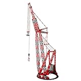  Bybo Technik Kran Mammoet PTC-200-DS Ring Crane mit 8 Motoren, MOC-77733 Exklusiver Modellbausatz, Technik Ferngesteuert Kran Moc Bauset 4933 Klemmbausteine Kompatibel mit Lego