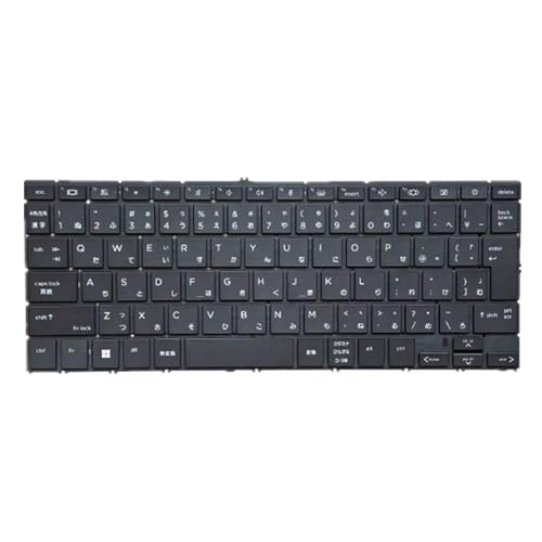 Teclado HP Dragonfly Folio G3 JP con distribución japonesa y conectores de alta precisión