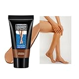 Wenrny Leg Makeup Waterproof No Transfer,4 Fl Oz Leg Vein Cover up Makeup,Body Scar Cover up Mak eup,Long Lasting Body Foundation,Feet Concealer for Women,Female Summer Products