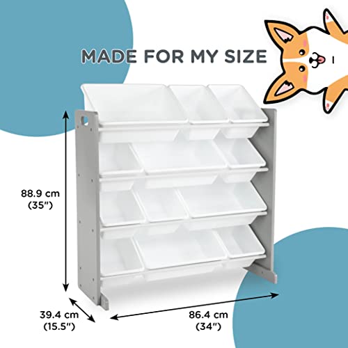 Humble Crew Children's Shelf, Toy Organiser Shelf - Image 4