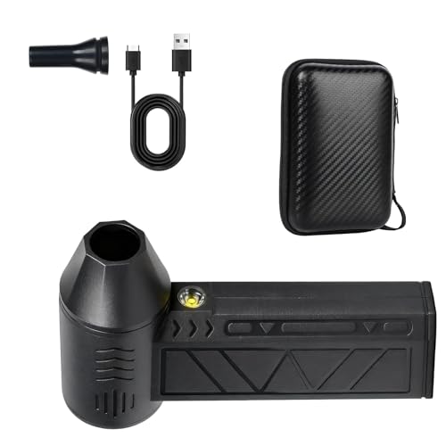 WATERBELINE Turbina portatile ad alta velocità per asciugatura rapida dell'auto e rimozione della neve, include luce LED che migliora la visibilità notturna