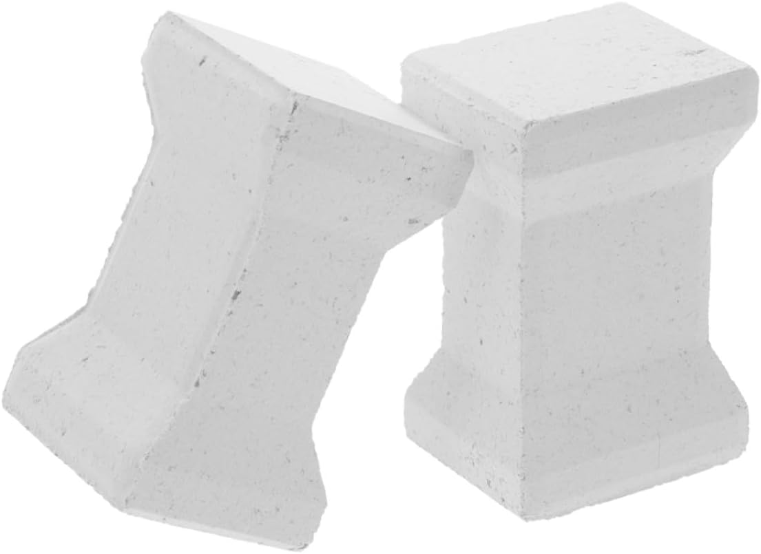 Holibanna 2pcs Kiln Posts Ceramic Accessories Pottery Making Support Pillars 10cm Reusable Electric Kiln Firing Tool for Ceramic Crafting and Sculpting Supplies