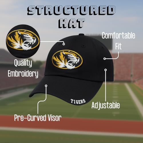 Gorra ajustable con logo bordado de Tigers miniatura 5
