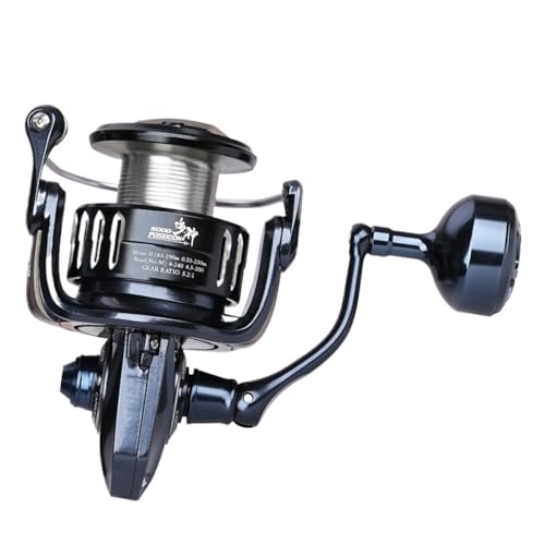 �X�s�j���O���[���ATSURINOYA �ƌ݊�������A���^�� 5.2:1 �� 12KG �h���b�O 3000-7000 �V���[�Y�C���ނ�z�C�[��(POSEIDON 3000)