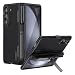 Produktbild Nillkin Hülle für Samsung Galaxy Z Fold 5 mit S Pen Slot & Ständer, Ganzkörper Robuste Handyhülle mit Kickstand, Militär Schutzhülle mit Scharnierschutz für Samsung Z Fold 5, Schwarz