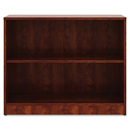 Lorell Cherry Laminate Bookcase Book Rack, 29.5" X 36" X 12" #TOP1