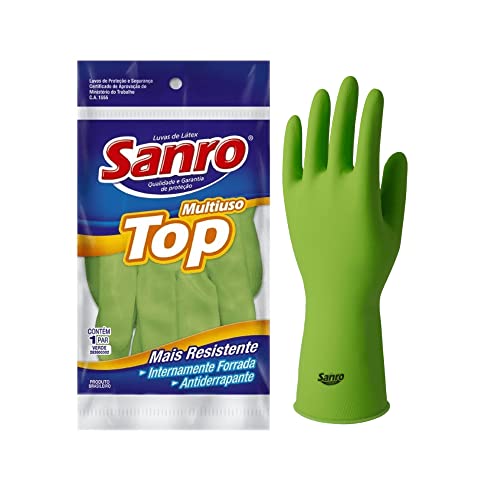 Luva Sanro Forrada Verde Xg