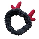 Beaupretty 1個 かわいいカチューシャ クリスマスぬいぐるみヘッドバンド ワイドノットヘアバンド アニマルシャワーカチューシャ メイクアップヘア トナカイのカチューシャ シャワーヘッドバンド