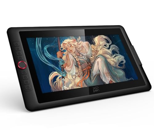 Image of XP-Pen Artist 15.6 Pro V2 Drawing Tablet with Screen, 16K Pen Pressure Stylus Digital Art Tablet with Full-Laminated Anti-Glare Glass Adjustable Stand 8 Shortcut Keys Work for PC Mac Linux Android