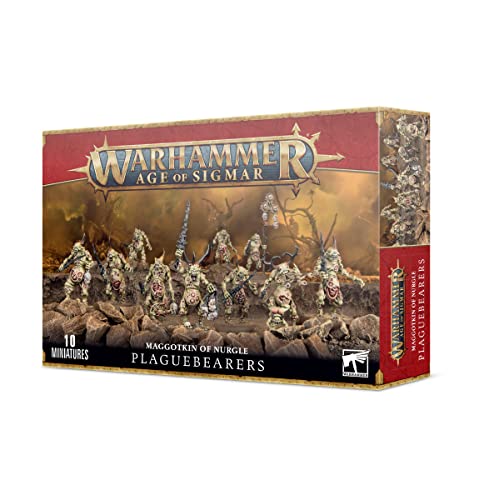 Games Workshop 9912255691 en Daemons of Nurgle Plaguebearers Kit de plástico