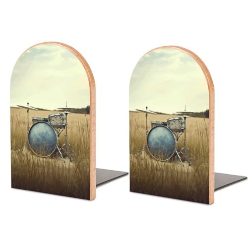 Sujetalibros de tambor musical antideslizante para evitar caída de libros 2