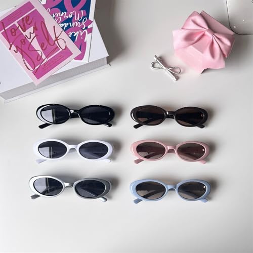 willochra Retro Oval bow Sunglasses Women Fashion Small Oval Frame Designer Glasses Outdoor UV400 Eyewear F273