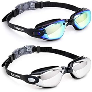 Vorshape Swim Goggles Pack of 2 Swimming Goggle No Leaking Adult Men Women Youth