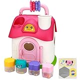 【Hochwertig und sicher】Hergestellt aus sicher und umweltfreundlicher ABS-Kunststoff, BPA Frei, Blei Frei. Glattes Kantendesign, starke Schlagfestigkeit, schützen die Hände der Kinder. Es lässt Ihr Baby den Spielspaß genießen.