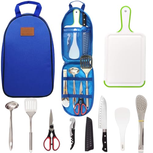 Gold Armour Camp Kitchen Utensil Set