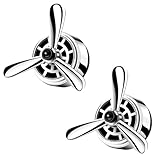 UHANBUT Car Air Condition Outlet Clip, Stylish Propeller Dashboard Air Vent Trim...