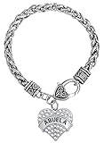 pulseras de plata envejecida para mujer Regalo perfecto para la abuela, que seguramente causará una impresión memorable.
