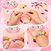 Atoymut 600Pcs Pop Beads, Jewelry Making Kits for Toddlers, Arts and Crafts Supplies for Kids Ages 4-8, Necklace, Bracelet, Ring, Creative DIY Toys Set for 4, 5, 6, 7, 8 Year Old Girl Birthday Gift