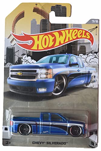 Hot Wheels Chevy Silverado miniatura 1