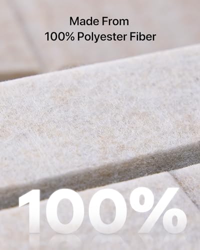 Pacote com 12 painéis de parede à prova de som, painel de absorção de som autoadesivo Kuchoow painéi