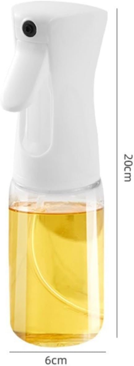Oil Dispenser for Kitchen, Oil Spray Pot Household Kitchen Glass Soy Sauce Vinegar Seasoning Bottle Dispenser Set 2 Pieces Dispenser Bottle for Cooking(Yellow)