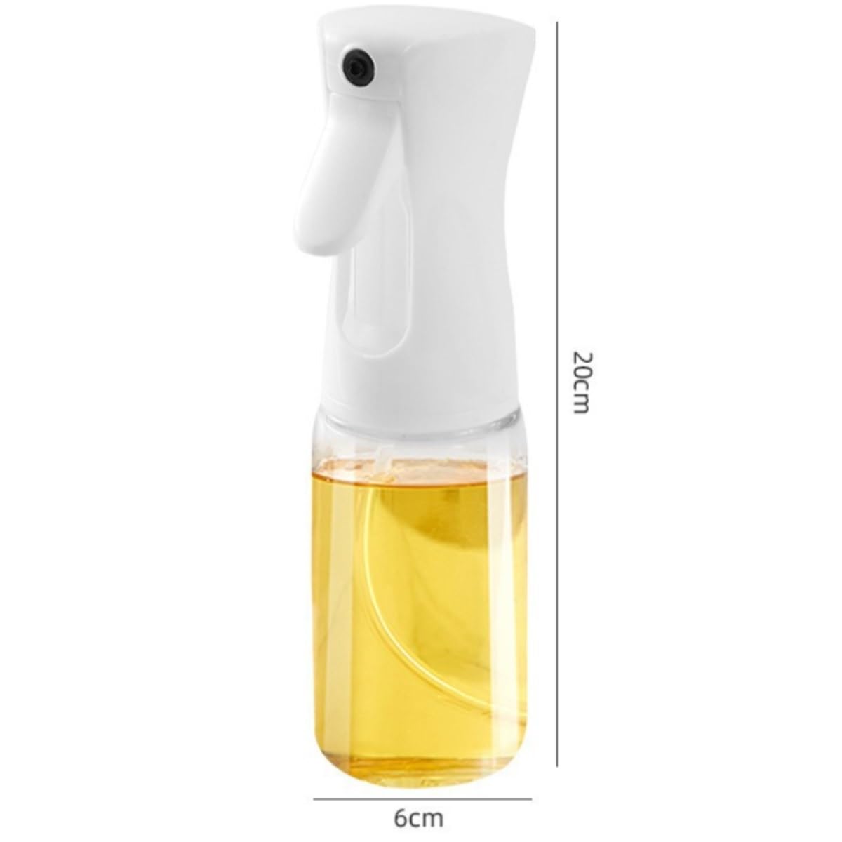 Spray na Olej Rozpylacz Oleju Pojemnik Na Olej Do Kuchni, Szkło Kuchenne, Dozownik Do Sosu Sojowego, Octu, Przypraw, Zestaw 2 Sztuk Opryskiwacz Olejowy(Grün)