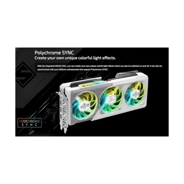 ASROCK VGA RX9070XT SL 16G,AMD,RX9070XT,16GB,GDDR6,256BIT,2HDMI+2DP (3 Ventiladores) - Image 4
