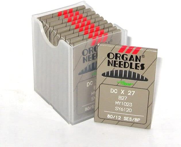 Organ Needle - 100PCS DCX27 Overlock Serger Sewing Machine Needles, Size 16/100, Industrial & Home Use - View #9