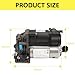 Air Suspension Compressor Pump Compatible with Mercedes ML GL 350 450 550 W166 X166 A1663200104 A1663200204 1663200104 1663200204