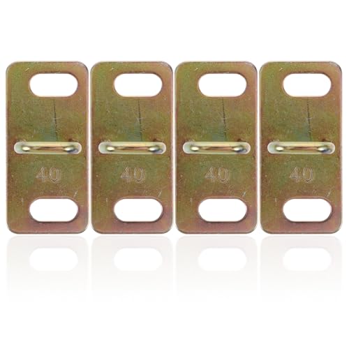 Healeved 4 Pezzi Fibbia di Bloccaggio Sedile per Motocicletta Elettrica Parti di Ricambio Metalliche Compatte Installazione Semplice Accessori Antifurto per Sella Moto Adatti a Vari