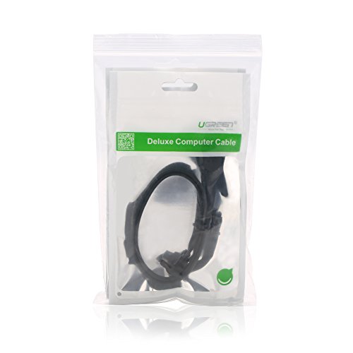 Cabo SATA III da UGREEN de 90 graus, pacote com 3 unidades de 6 Gbps de cabo de dados SSD HDD reto p