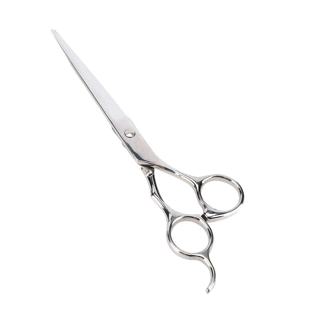 JOMLY Professional Barber Hair Cutting Scissors, JOMLY 6.5-Inch Hair Scissors with Luxury Design Stainless Steel Haircut Scissors in Case Razor Edge Hair Shears for Men/Women/Home/Pets(silver) (B096NSGGYY) Amazon Price History, Amazon Price Tracker