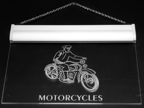 ADVPRO j386-b Motorcycles Services Repairs New Neon Light Sign