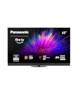 Panasonic Z95 Series (2025 Model) 65-inch OLED 4K Ultra HD Smart Fire TV, HDR10+ Adaptive, Dolby Vision IQ, 360 Soundscape Pro, 144Hz Refresh Rate and Hands-Free Alexa - 65Z95BP