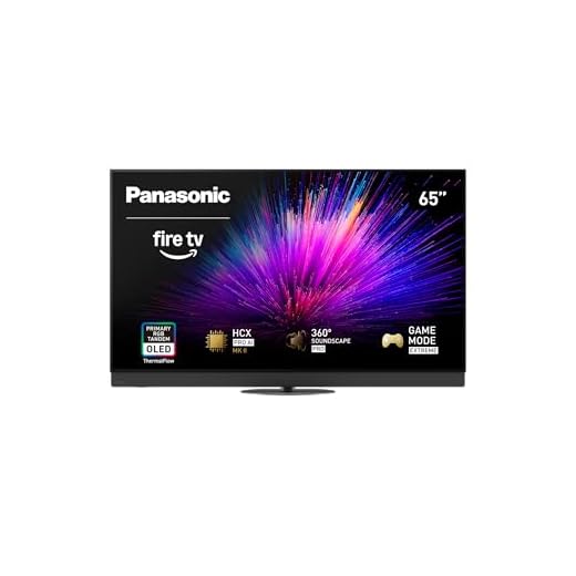 PANASONIC Z95 Series (2025 Model) 65-inch OLED 4K Ultra HD Smart Fire TV, HDR10+ Adaptive, Dolby Vision IQ, 360 Soundscape Pro, 144Hz Refresh Rate and Hands-Free Alexa - 65Z95BP