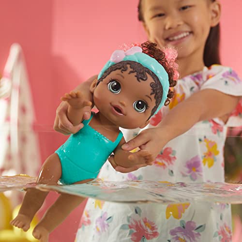 Baby Alive, Boneca Bebê Spa Dia de Princesa Flamingo, Verde