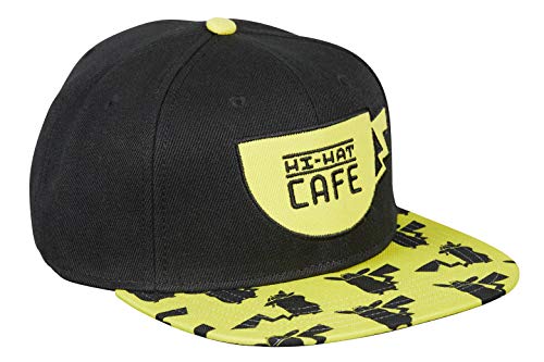 Chapeau Detective Pikachu Jaune et Noir - Casquette Snapback Réglable Hit-Hat Café