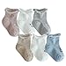 DORRISO 6 Pares Calcetines Bebe Linda Niños Niñas Calcetines De Algodón Cómodo Suave Absorben el Sudor Bebe 0-4 años de edad primavera verano otoño